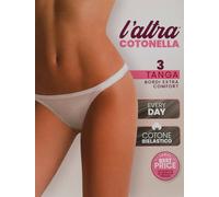 9x Tanga Donna L'altra Cotonella Art. 3364