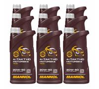 9x1 Litri MANNOL Moto 4 Tempi HD OLIO MOTORE 7830 API SN JASO MA/MA2