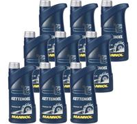9X1 Litri Originale MANNOL Olio Catena Kettenöl