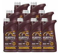 9X1 Litro MANNOL Energy Formula JP 5W-30 Olio Motore API SN Plus ILSAC GF-5 GM