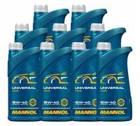9x1 Litro MANNOL Universale 15W-40 Olio Motore API SN/CH-4 ACEA A3/B4