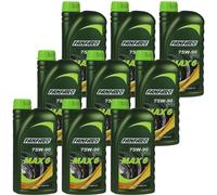 9x1 Litro Originale FANFARO Olio per Ingranaggi Max 6 75W-90 Api GL-4/GL-5 Gear