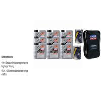 9x1L Liqui Moly Top Tec 4310 0W-30 2x250ml MANNOL Olio Leak-Stop Inclusa Borsa