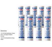 9x400g LIQUI MOLY 3520 Lm 47 Grasso Lunga Durata + MoS2 Cartuccia Lubrificante