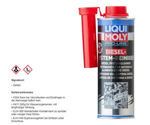 9X500 Ml Original Liqui Moly 5156 Bomboletta Pro-Line Diesel System Reiniger