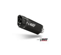 MIVV Terminale scarico SR-1 A.015.LR1TB per Aprilia Tuono V4 1100 2021-2023 Titanio Nero