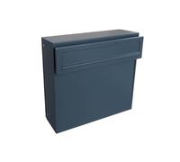 A-050 Cassetta postale passante a muro color grigio antracite (RAL 7016)