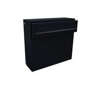 A-050 Cassetta postale passante a muro color grigio antracite (RAL 7016)