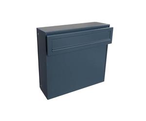 A-050 Cassetta postale passante a muro color grigio antracite (RAL 7016)