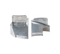 (A) 2 pezzi di sacchetti per attrezzi con scanalature per auto, strumento di rimozione della cinghia, strumento