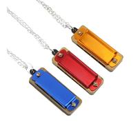 A 3 Pezzi In Do Rosso, e Giallo, Metallo, con 4 Fori e 8 L5A8