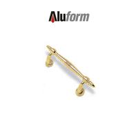 A 414 Aluform maniglione ottone oro PVD per porte