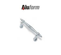 A 514 Aluform maniglione ottone cromo satinato per porte