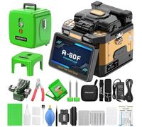 A-80F/A-10 Giuntatrice a fusione di fibra completamente automatica 6 motori 10 lingue Macchina for hot melt in fibra ottica con touch screen VFL OPM integrato(A-80F)