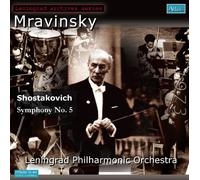 ã‚·ãƒ§ã‚¹ã‚¿ã‚³ãƒ¼ãƒ´ã‚£ãƒ:交éŸ¿æ›²第5ç•ª ãƒ‹çŸ調 ä½œå“47 (Schostakovich:Symphony No.5 / Mravinsky & Leningrad Philharmonic Orchestra) [æ-¥æœ¬èªž解説ä»˜]