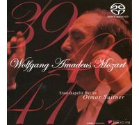 ãƒ¢ãƒ¼ãƒ„ã‚¡ãƒ«ãƒˆ : 交éŸ¿æ›² 第39ç•ªã€第40ç•ªã€第41ç•ªã€Œã‚¸ãƒ¥ãƒ”ã‚¿ãƒ¼ã€ã€ã€Œãƒ•ã‚£ã‚¬ãƒã®çµå©šã€åºæ›² (Wolfgang Amadeus Mozart : Symphony No.39 No.40 No.41 / Otmar Suitner , Staatskapelle Berlin) [SACD ã‚·ãƒ³ã‚°ãƒ«ãƒ¬ã‚¤ãƒ¤ãƒ¼]