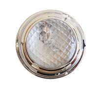 A.A.A. Plafoniera Inox Diametro mm 168 X 46H 12 Volt 00551-WSLD