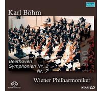 ãƒ™ãƒ¼ãƒˆãƒ¼ãƒ´ã‚§ãƒ³ : 交éŸ¿æ›²第2ç•ª | 交éŸ¿æ›²第7ç•ª (Beethoven : Symphonien Nr. 2 , Nr. 7 / Karl Bohm , Wiener Philharmoniker (1980 Tokyo Live)) [SACD ã‚·ãƒ³ã‚°ãƒ«ãƒ¬ã‚¤ãƒ¤ãƒ¼]
