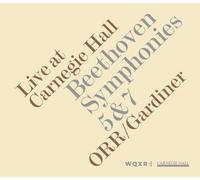 ãƒ™ãƒ¼ãƒˆãƒ¼ãƒ´ã‚§ãƒ³: 交éŸ¿æ›²第7ç•ª&第5ç•ª (Live at Carnegie Hall - Beethoven : Symphonies 5 & 7 / ORR, Gardiner) [輸å…¥ç›¤ãƒ»æ-¥æœ¬èªž解説æ›¸ä»˜]