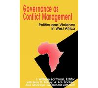 A. A du Boahen Governance as Conflict Management (Tascabile)