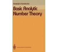 A.A. Karatsuba Basic Analytic Number Theory (Copertina rigida)