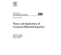 A.A. Kilbas Hari M Sr Theory and Applications of Fractional (Copertina rigida)