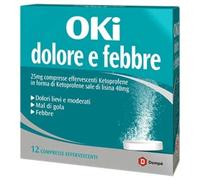 A. A. Menarini Ifr - Oki Dolore E Febbre - Contro I Sintomi Influenzali 12 Compresse Effervescenti