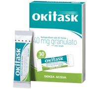 A. A. Menarini Ifr - Okitask 40 mg Granulato Orosolubile - Farmaco Antinfiammatorio Per Il Mal Di Testa 30 Bustine