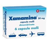 A. A. Menarini Ifr - Xamamina 50 mg - Mal D'Auto, Aereo E Treno 6 Capsule Molli
