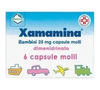 A. A. Menarini Ifr - Xamamina Bambini 25 mg - Mal D'Auto, Aereo E Treno 6 Capsule Molli