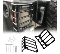 A ABIGAIL Copertura per fanale posteriore JK Wrangler 2007-2017, copertura per fanali posteriori, accessori per fanali posteriori, protezione per fanale posteriore JK