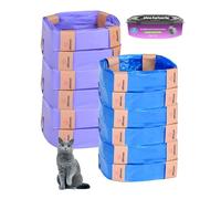 A aBlumen 12 Sacchetti Lettiera Gatto per Litter Locker, Ricarica Compatibile con Litter Genie LittyCat, Disponibile anche come Ricarica Rangiapannolini