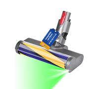 A aBlumen Spazzola per Dyson V7 V8 V10 V11 V15, Rullo Morbido con LED Verde, Ideale per Parquet e Piastrelle