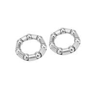 A ABSOPRO 2Pz 37.6Mm X 7 Bicicletta Cuscinetti A Sfera Fermo Cuscinetto Manovella Sostituzione dell'articolo