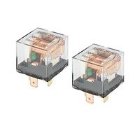 A ABSOPRO 2pz Impermeabile Relè DC 24V 60A, 4 Pin Relè Auto Carica Custodia