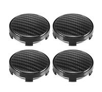 A ABSOPRO 4pz 58mm 60mm Ruota Centro Mozzo Cappucci Coprimozzo Cerchioni Coperture Universale Nero