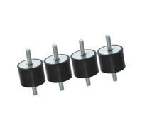A ABSOPRO 4pz M8 Anti Vibrazione Gomma Isolatore Supporto 40x30mm per Auto Motori Sostituzione dell'articolo
