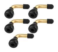 A ABSOPRO 5 5 pezzi di valvola per pneumatici tubeless universale PVR60 - tono dorato