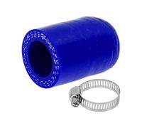 A ABSOPRO 5/8" 16mm ID Tappo Gomma Siliconica Rinforzato 3 Strati Poliestere Per Circuito Raffreddamento Turbo Valvola Bypass Vuoto 30mm Blu