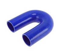 A ABSOPRO 51mm / 2.01" A 51mm / 2.01" Gomma Siliconica Adattatore A 180 Gradi 4 Strati Di Tessuto Per Intercooler Riscaldatore Turbocompressore Tubo Di Aspirazione Radiatore 150mm Blu