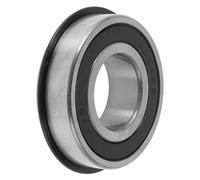 A ABSOPRO 6004NR2RS Cuscinetti A Gole Profonde 20x42x12mm P4 Doppia Guarnizione In Gomma Cuscinetti Lubrificati 1 Pc Auto Scooter Skateboard Ruota Universale Tono Argento Nero