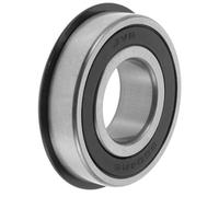 A ABSOPRO 6004NR2RS Cuscinetti A Gole Profonde 20x42x12mm P5 Doppia Guarnizione In Gomma Cuscinetti Lubrificati 1 Pc Per Auto Scooter Skateboard Ruote Colore Argento E Nero