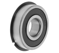 A ABSOPRO 6304NR2RS Cuscinetti A Gole Profonde 20x52x15mm P5 Doppia Guarnizione In Gomma Cuscinetti Lubrificati 1 Pz Auto Scooter Skateboard Ruota Universale Tonalità Argento Nero