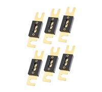 A ABSOPRO 6pz Tono Oro ANL Fusibile Universale per Auto Veicolo Camion Audio 30A Sostituzione dell'articolo