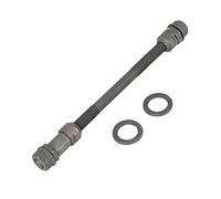 A ABSOPRO Bicicletta Posteriore Solido Assale 9.5mm Ruota Mozzo Assale Posteriore Assale Solido Albero