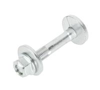 A ABSOPRO Bullone di Allineamento Camber No.33306770968 con Dado Guarnizione Kit Bullone Camber Sospensione Posteriore per BMW X5 2007-2018 Tono Argento Metallico