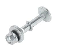 A ABSOPRO Bullone di allineamento camber No.5526026500 con dado guarnizione Kit bullone eccentrico regolazione camber sospensione posteriore per Hyundai Santa Fe 00-06 Metallo tono argento
