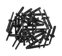 A ABSOPRO Bumper Retainer No.6506007AA Clip per Auto per Dodge Nitro 2007-2011 Plastica Nera (Set di 30)