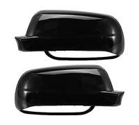 A ABSOPRO Calotta Specchietto Retrovisore Retrovisore Specchio Copertura NO.3B0857538B per VW Jetta Lucido Nero 1coppia