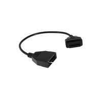 A ABSOPRO Cavo di Estensione Adattatore Connettore Diagnostico Auto 12 Pin OBD1 A 16 Pin OBD2 Cavo Diagnostico 12V 40cm 1 Pz Sostituzione dell'articolo